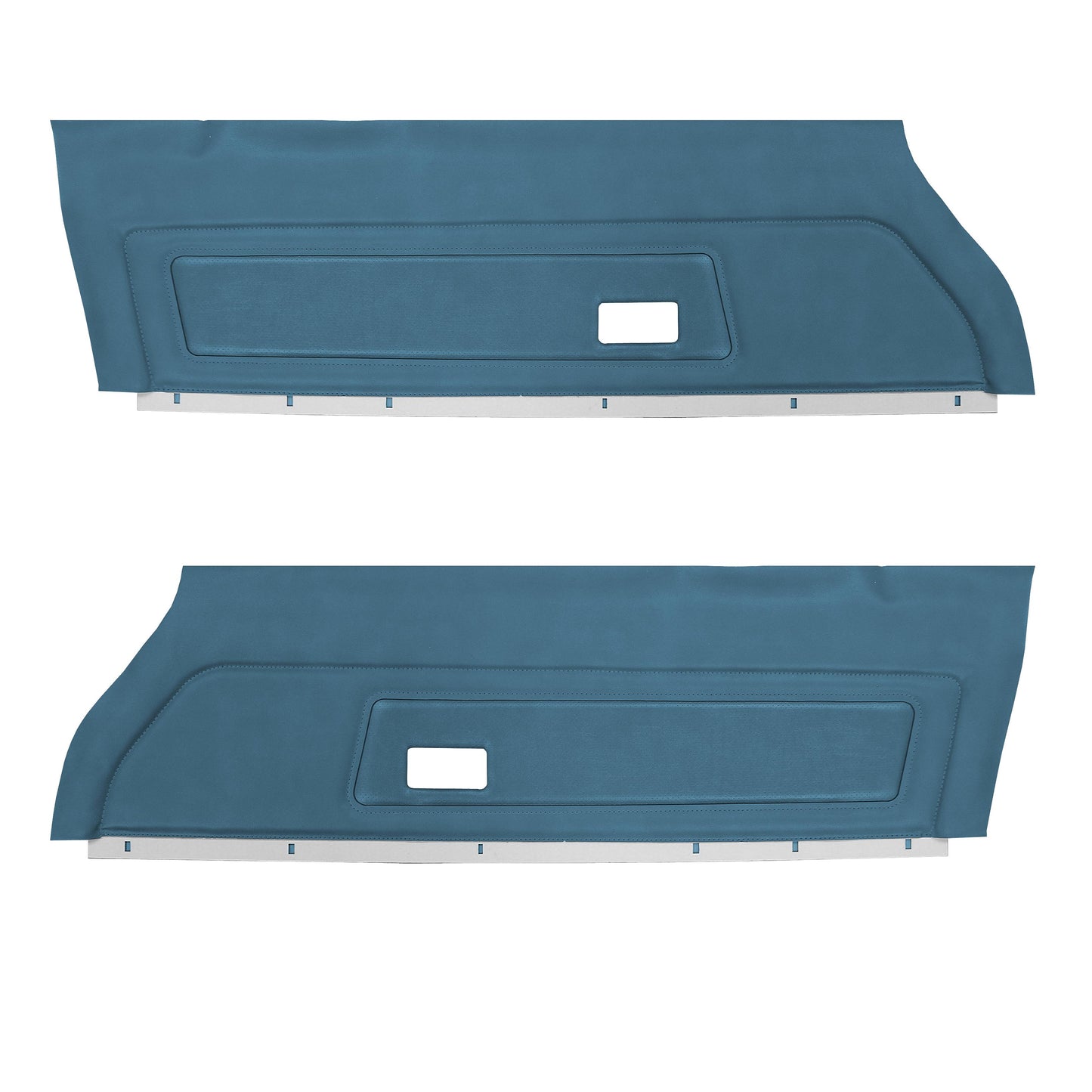 75-76 FIREBIRD/TRANS AM "DELUXE" UPPER DOOR PANELS (UNASSEMBLED) - SRM BLUE