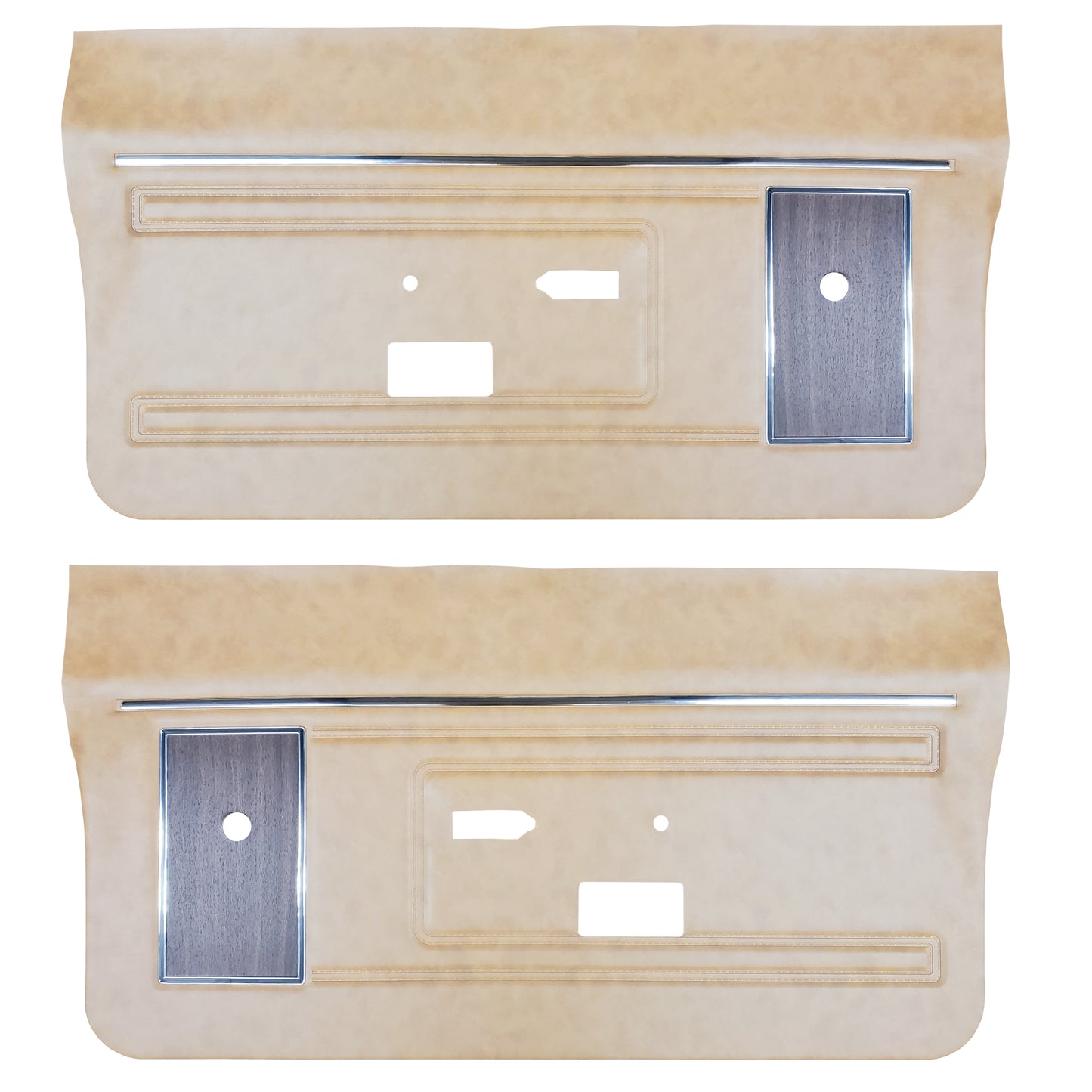 69 JAVELIN SST FRONT DOOR PANELS (UNASSEMBLED) - BEIGE