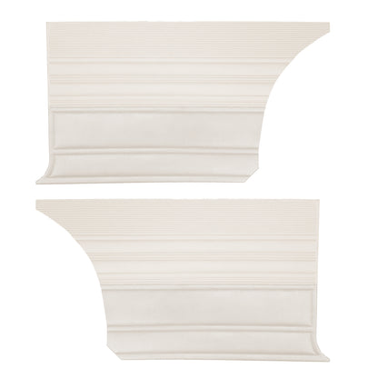 68 CORONET RT/500 HARDTOP REAR PANELS - PEARL WHITE