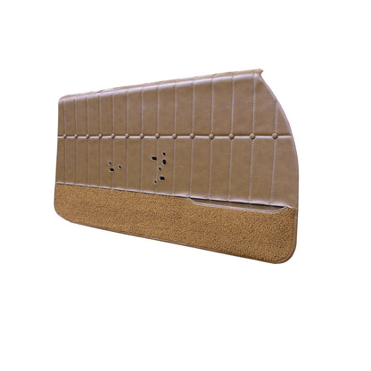 71-72 MONTE CARLO FRONT DOOR PANELS (PRE-ASSEMBLED) - SADDLE