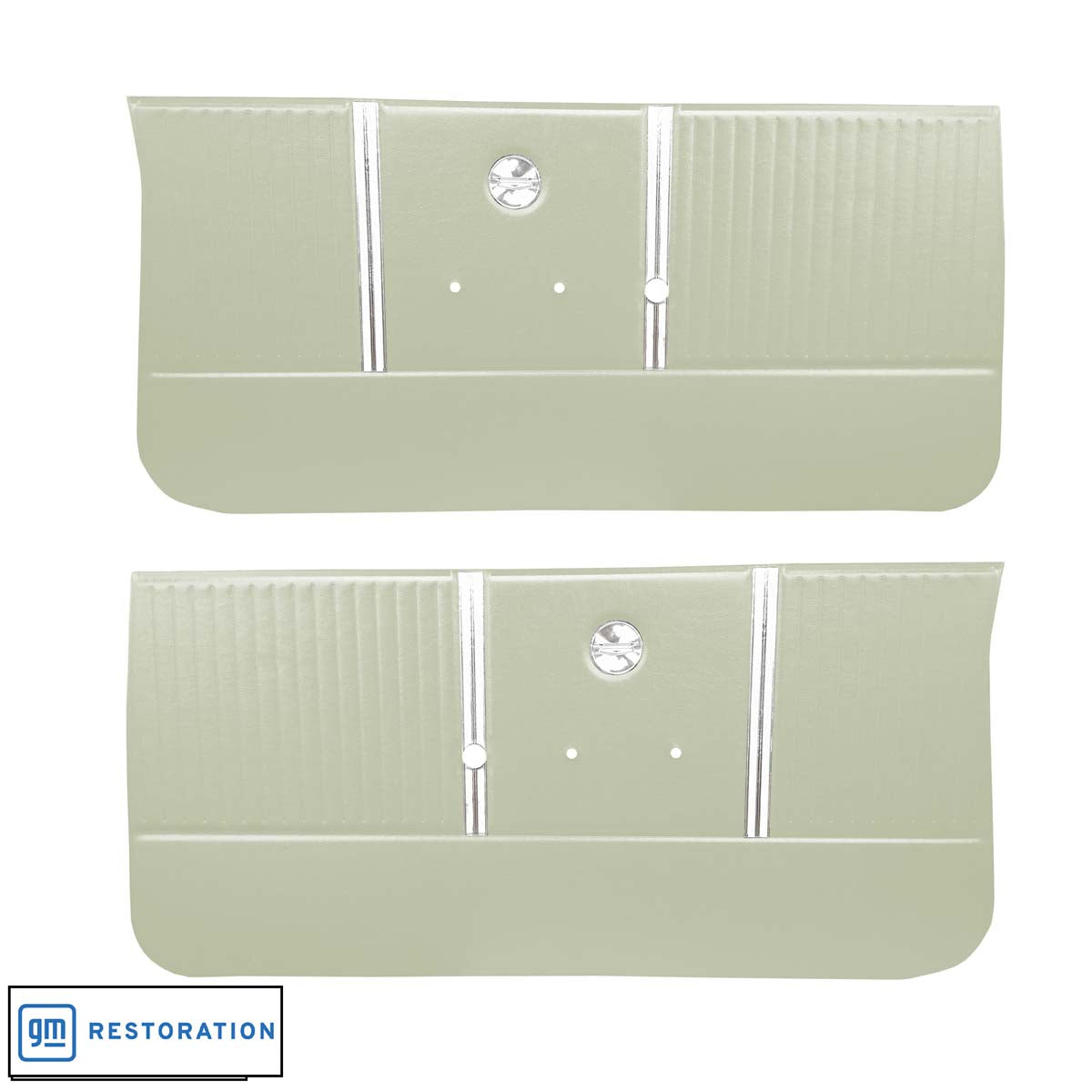 64 CHEVELLE/MALIBU FRONT DOOR PANELS - SRM FAWN