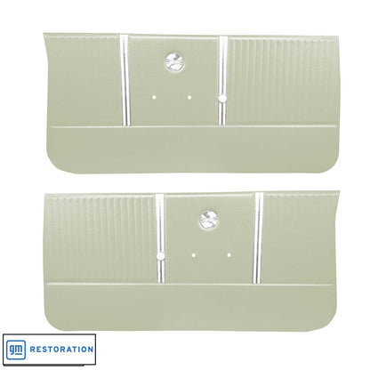 64 CHEVELLE/MALIBU FRONT DOOR PANELS - SRM FAWN