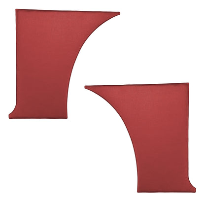 68-69 AMX REAR QUARTER KICK PANELS - DARK RED