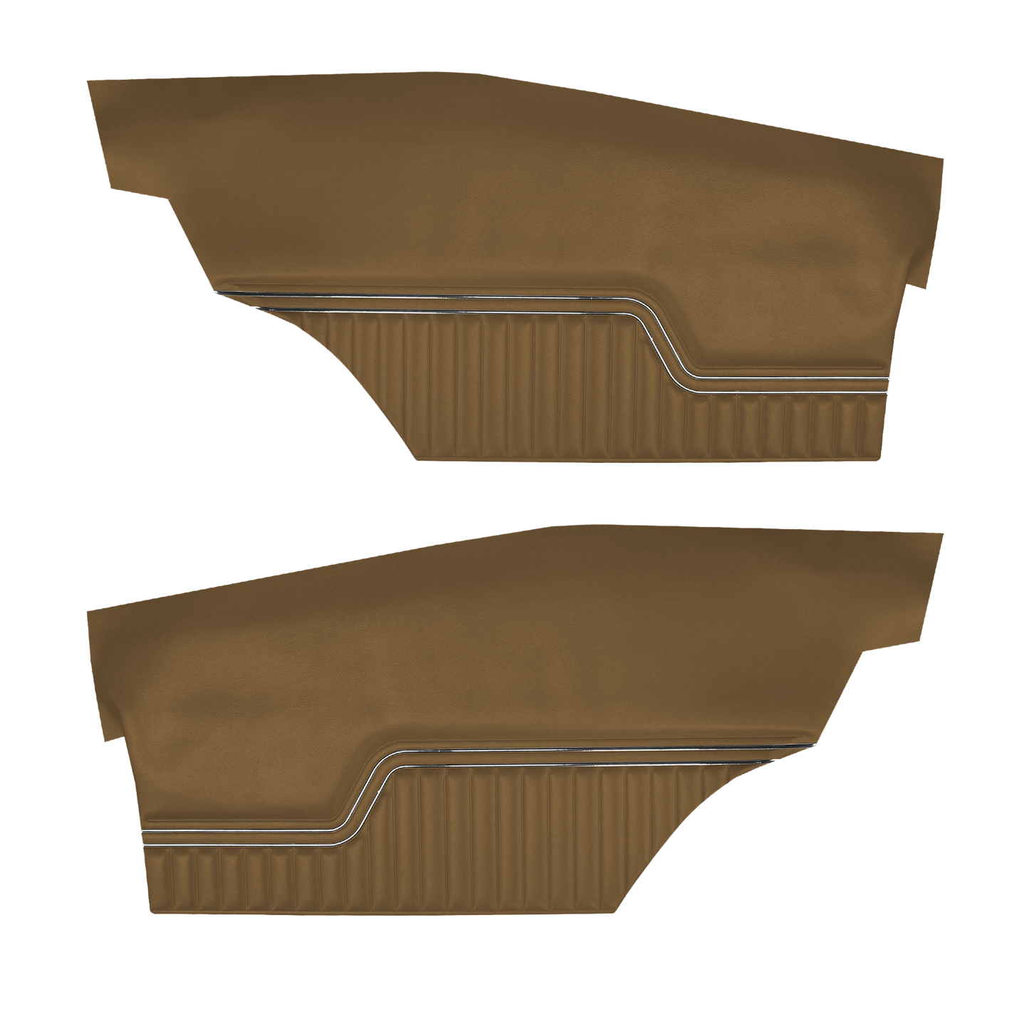 71 CHEVELLE/MALIBU HARDTOP REAR PANELS (UNASSEMBLED) - SADDLE