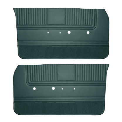 65 SPORT FURY FRONT DOOR PANELS - TURQUOISE