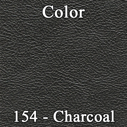70 CHARGER SPLIT BENCH UPHOLSTERY - CHARCOAL