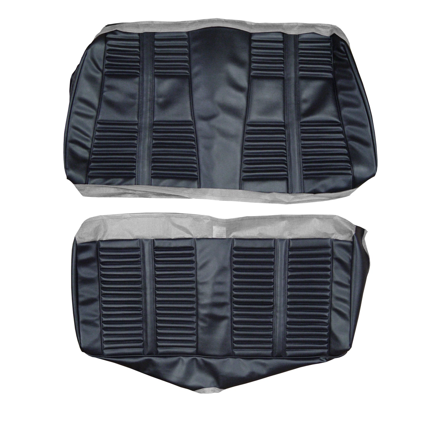 66 CUTLASS/442 CONVERTIBLE REAR UPHOLSTERY - BLACK