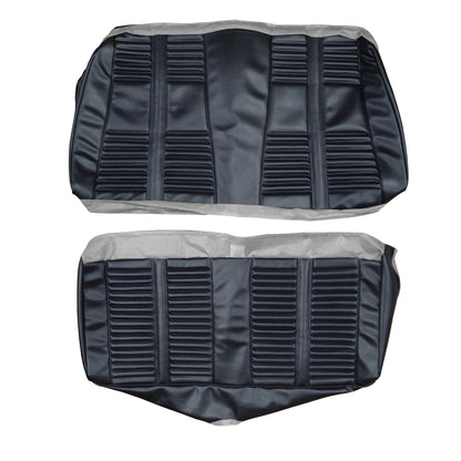 66 CUTLASS/442 CONVERTIBLE REAR UPHOLSTERY - BLACK
