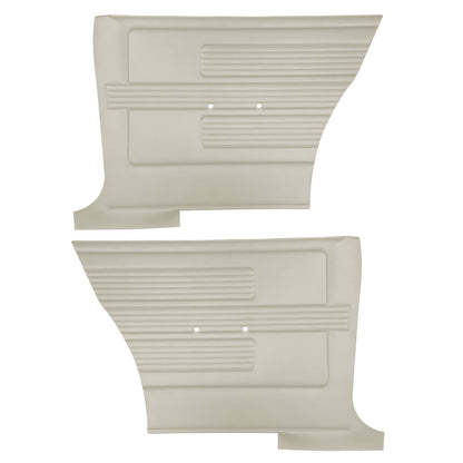 67 GTO/LEMANS HARDTOP REAR PANELS - PARCHMENT