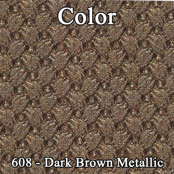 64 DART GT CONVERTIBLE REAR PANELS - SRM DARK BROWN