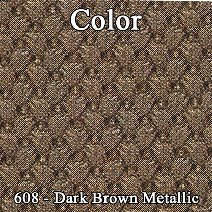 64 DART GT CONVERTIBLE REAR PANELS - SRM DARK BROWN