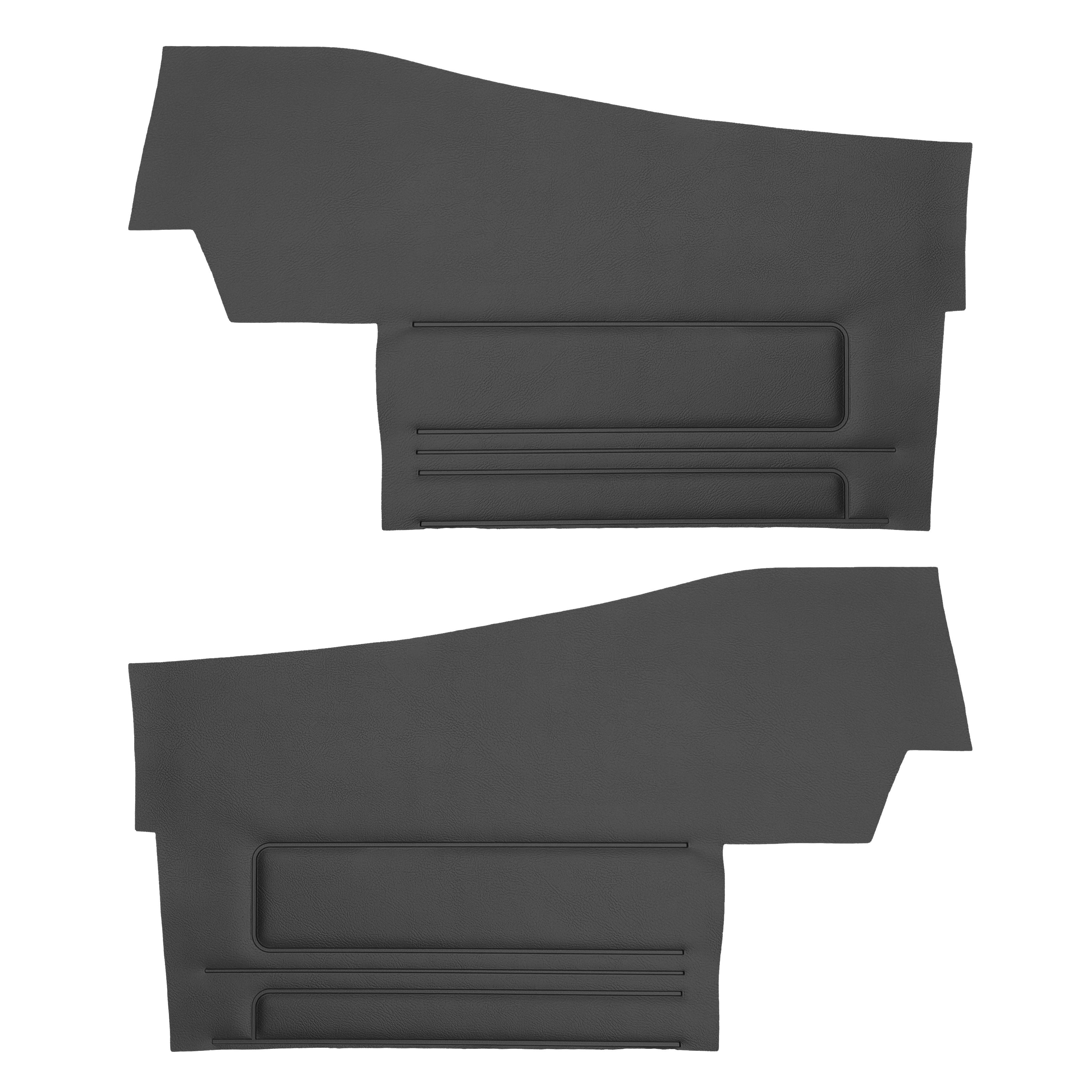 1968 GTO/Lemans Conv Rear Door Panel - Black - Legendary Auto Interiors ...