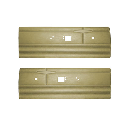 68 DART GT/GTS FRONT DOOR PANELS - EMBER GOLD