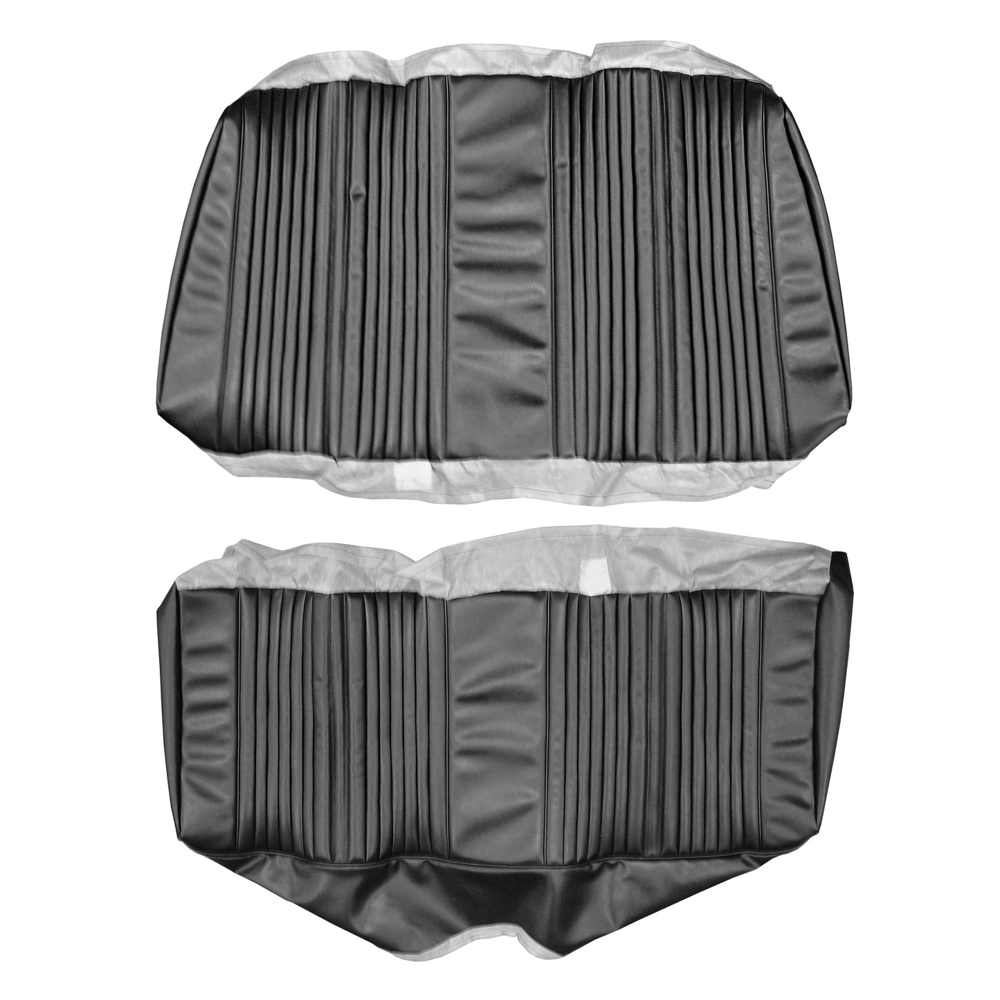 65 CUTLASS/442 CONVERTIBLE REAR UPHOLSTERY - BLACK