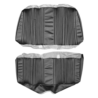 65 CUTLASS/442 CONVERTIBLE REAR UPHOLSTERY - BLACK