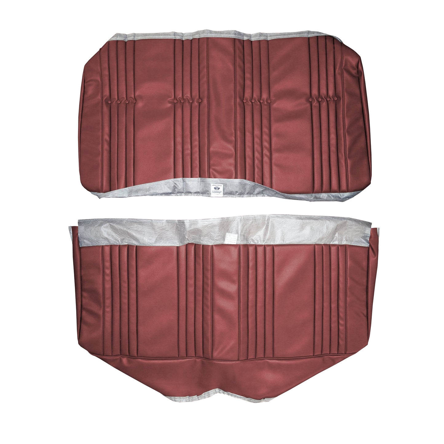 65 SKYLARK/GS SPORT COUPE REAR UPHOLSTERY - RED