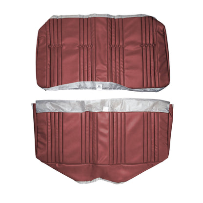 65 SKYLARK/GS SPORT COUPE REAR UPHOLSTERY - RED