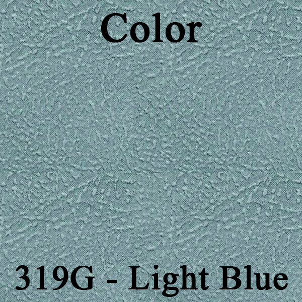 77 CAMARO "DELUXE" HARDTOP REAR UPHOLSTERY - UPHOLSTERY - BLUE
