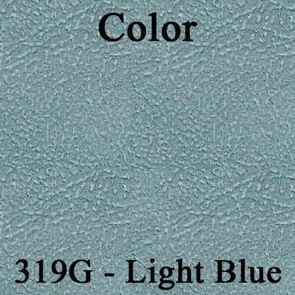 77 CAMARO "DELUXE" DOOR PANELS (PRE-ASSEMBLED) -  BLUE