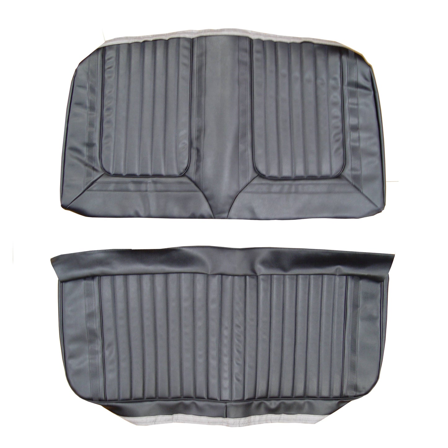 69 SKYLARK/GS 400 CONVERTIBLE REAR UPHOLSTERY - BLACK