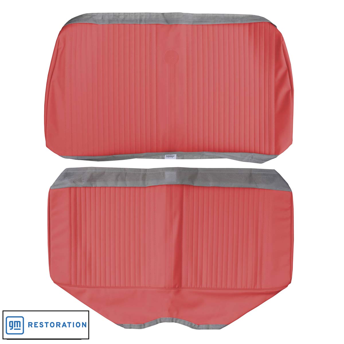 64 CHEVELLE/MALIBU CONVERTIBLE REAR UPHOLSTERY - RED