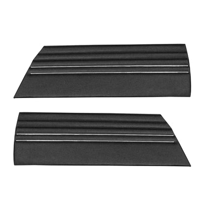 67 SKYLARK/GS SPORT COUPE REAR PANELS - BLACK
