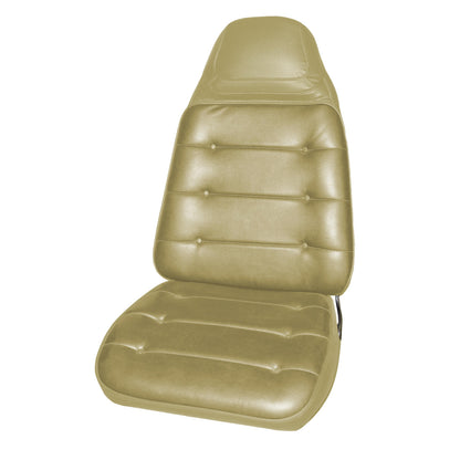 72 CHARGER BUCKET SEAT UPHOLSTERY - EMBER GOLD
