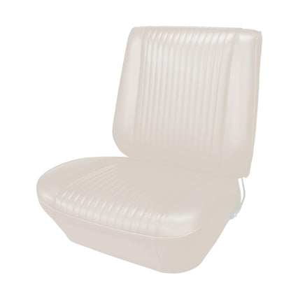 64 CHEVELLE/MALIBU BUCKET SEAT UPHOLSTERY - FROST WHITE