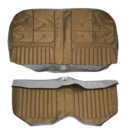 70 CUTLASS SUPREME HOLIDAY COUPE REAR UPHOLSTERY - GOLD