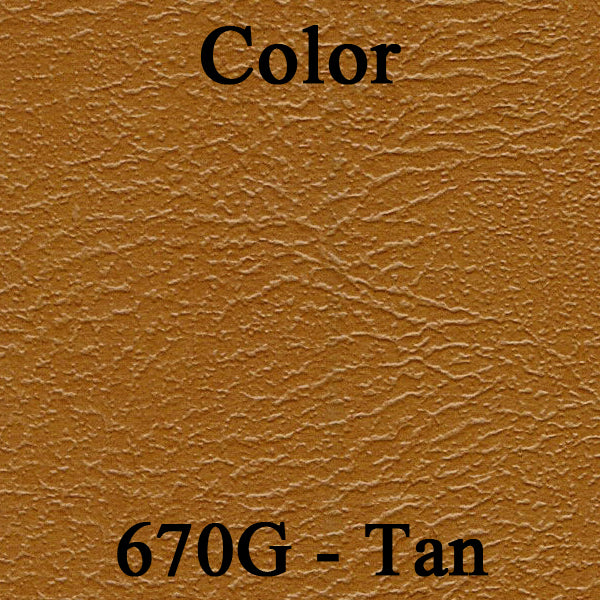 72 EL CAMINO DOOR PANELS (UNASSEMBLED) - TAN