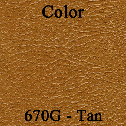 72 SKYLARK/GS RALLYE BUCKET SEAT UPHOLSTERY KIT - TAN