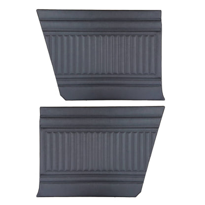 73 DART SWINGER HARDTOP REAR PANELS - BLACK