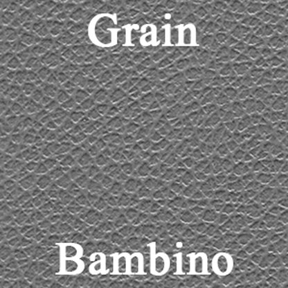 67 CHARGER FASTBACK REAR UPHOLSTERY - GOLD