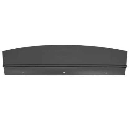 63 DODGE/PLYMOUTH B-BODY HARDTOP PACKAGE TRAY W/O SPEAKER CUT-OUTS - BLACK