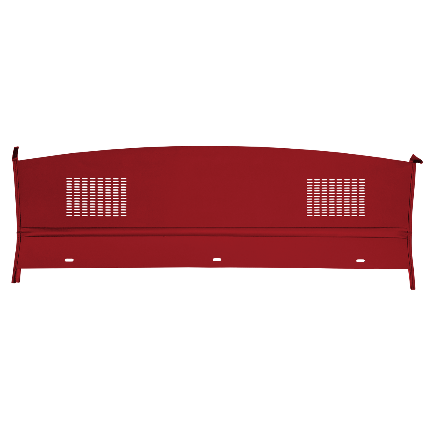 66 DART 270/DART GT HARDTOP PACKAGE TRAY WITH SPEAKER CUT-OUTS - RED