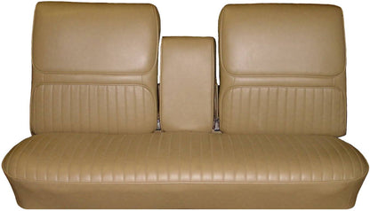 68 SKYLARK SPLIT BENCH W/ C.A.R. UPHOLSTERY - BUCKSKIN