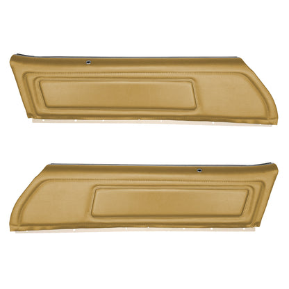 76 FIREBIRD/TRANS AM "DELUXE" UPPER DOOR PANELS (PRE-ASSEMBLED) - BUCKSKIN