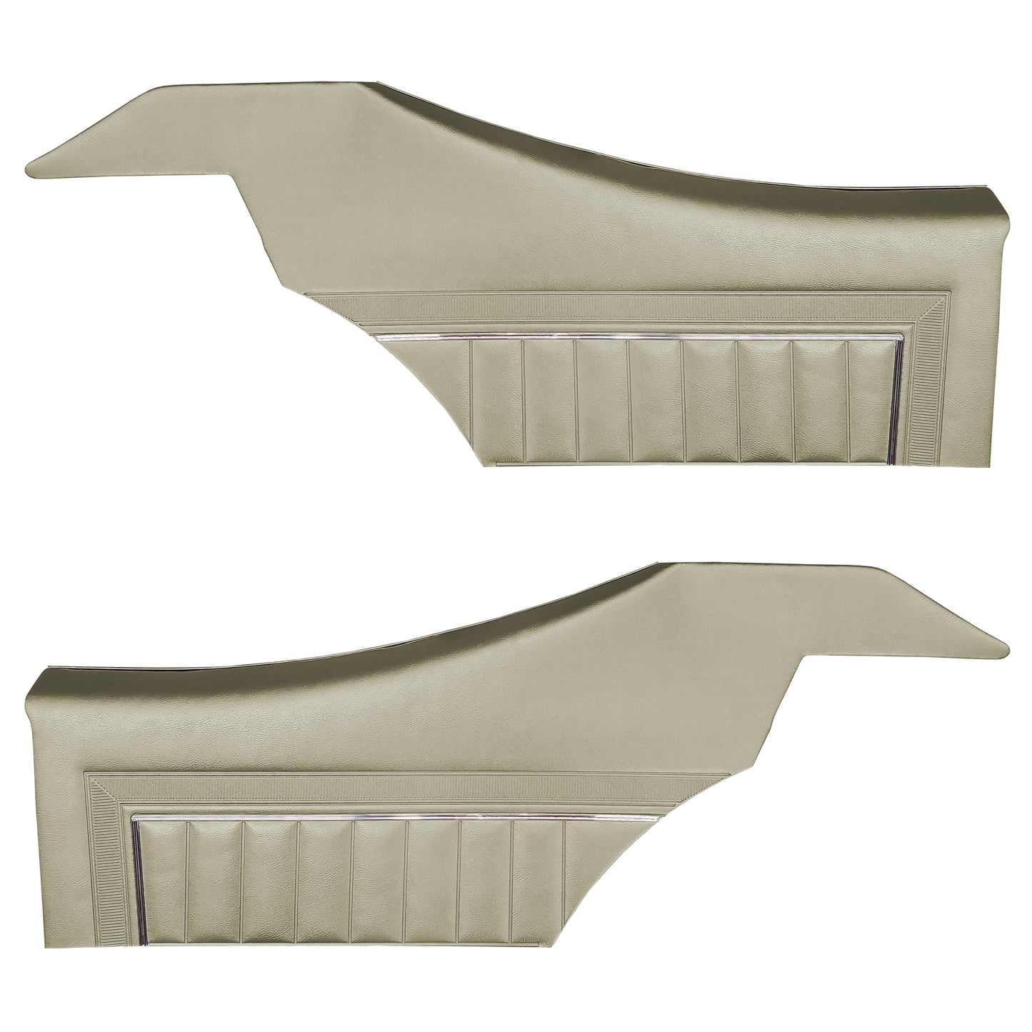 69 SKYLARK/GS "DELUXE" SPORT COUPE REAR PANELS (PRE-ASSEMBLED) - PARCHMENT