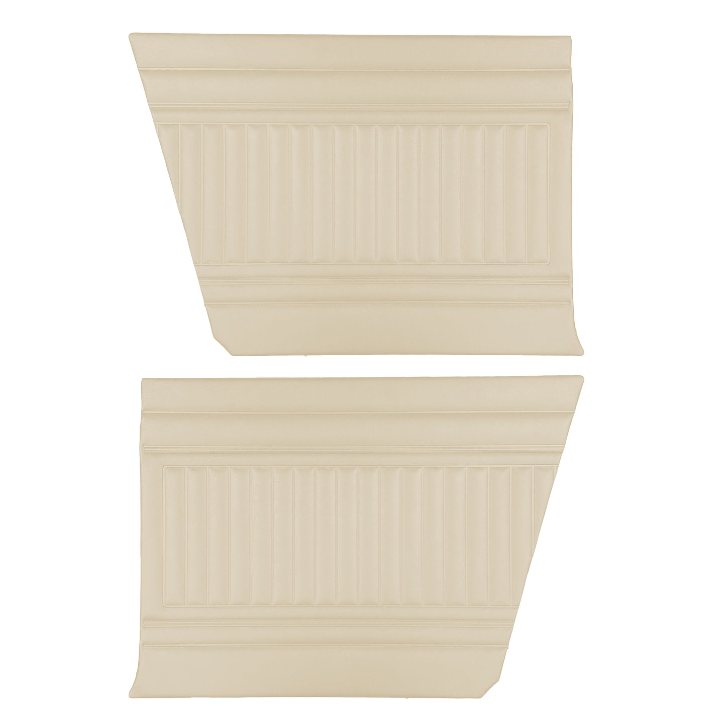 73 DART SWINGER HARDTOP REAR PANELS - PARCHMENT