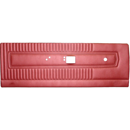 67 BARRACUDA FRONT DOOR PANELS - RED
