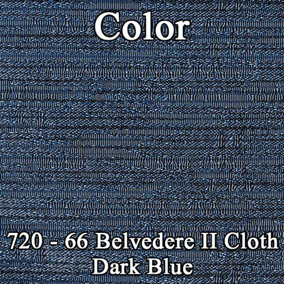 66 CLOTH SDN REAR-BLUE/LT BLUE