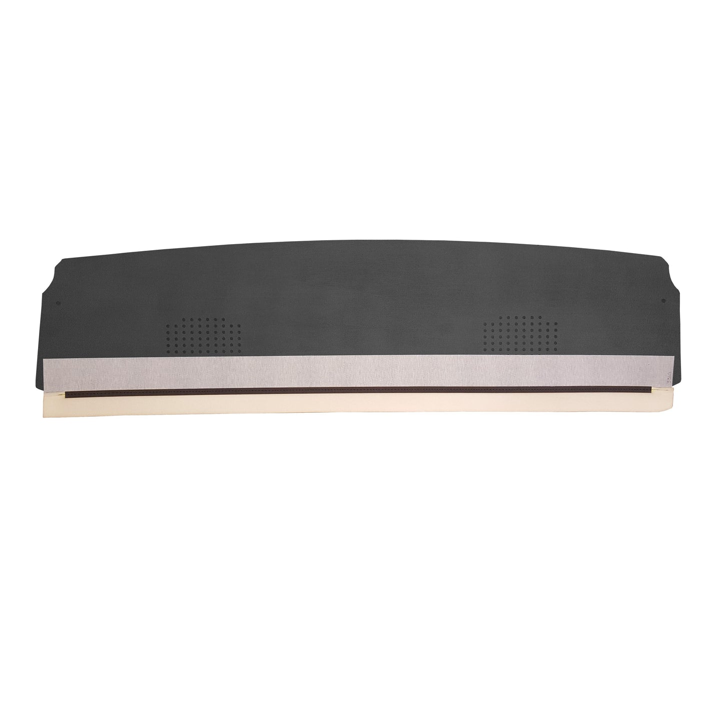 68-72 GTO/LEMANS/TEMPEST HARDTOP PACKAGE TRAY WITH SPEAKER CUT-OUTS - BLACK