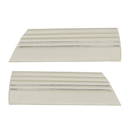 67 SKYLARK/GS SPORT COUPE REAR PANELS - PARCHMENT
