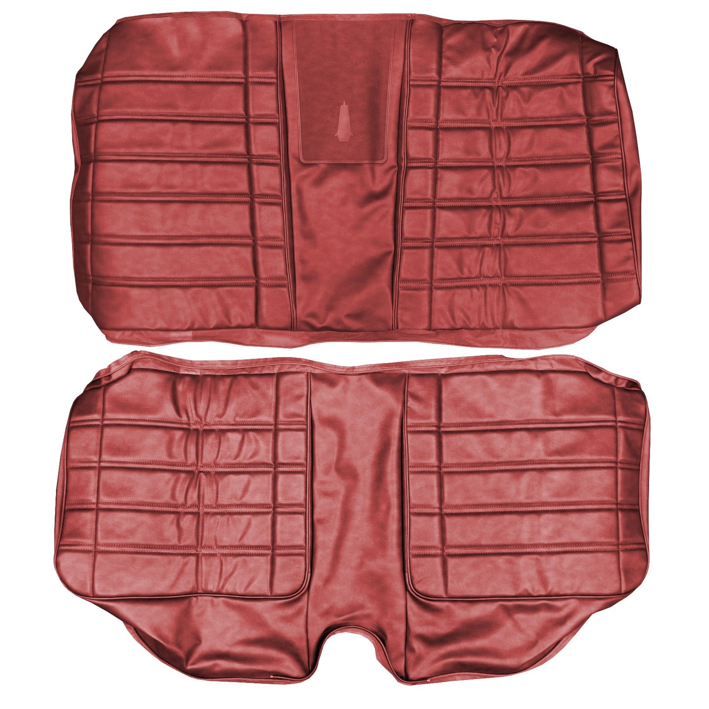 69 SPORT SATELLITE/ROADRUNNER/GTX HARDTOP REAR UPHOLSTERY - RED