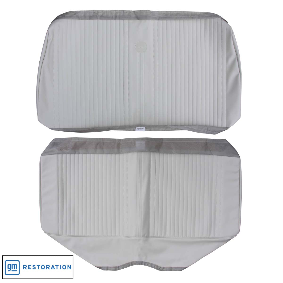 64 CHEVELLE/MALIBU CONVERTIBLE REAR UPHOLSTERY - FROST WHITE