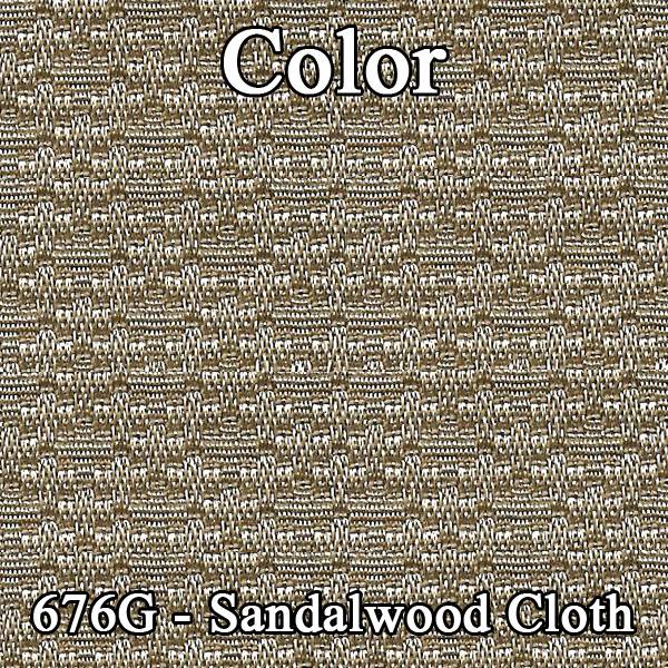 71 MALIBU SPLIT BENCH CLOTH UPHOLSTERY - SRM SANDALWOOD CLOTH/SANDALWOOD