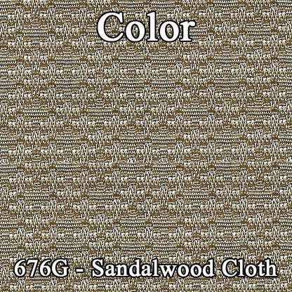 71 MALIBU SPLIT BENCH CLOTH UPHOLSTERY - SRM SANDALWOOD CLOTH/SANDALWOOD