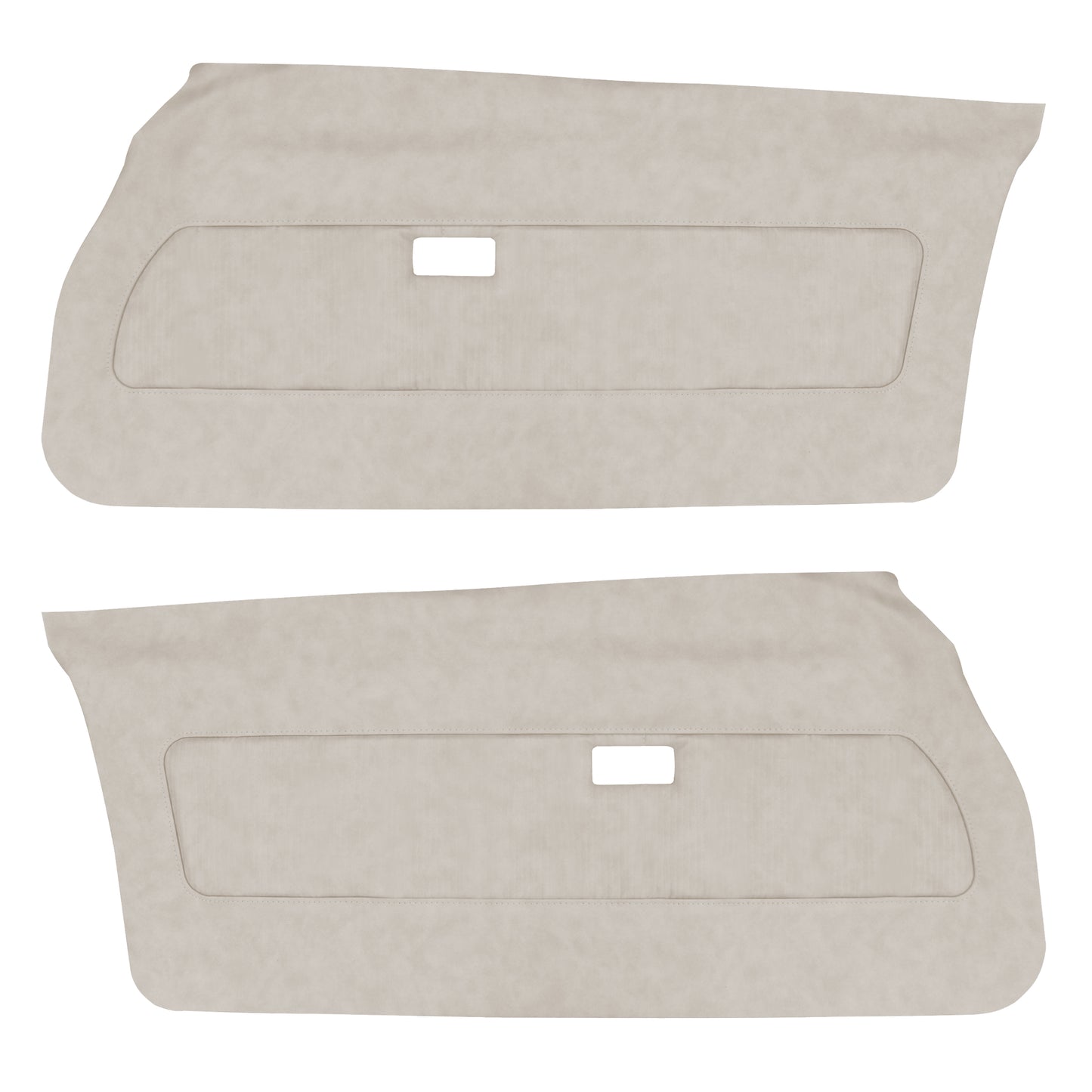 76 CAMARO "DELUXE" DOOR PANELS (UNASSEMBLED) -  WHITE