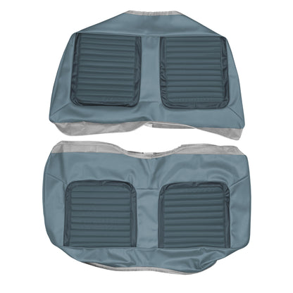 65 BELVEDERE II CONVERTIBLE REAR UPHOLSTERY - NAVY/BLUE