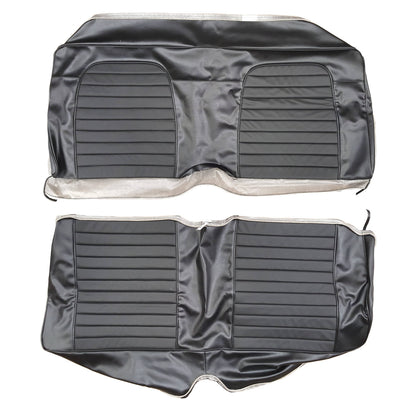 71 JAVELIN/AMX REAR 'VENTILAIR' UPHOLSTERY- BLACK